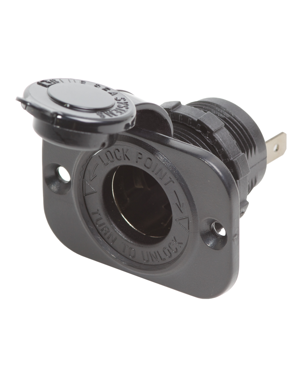 Blue Sea Systems 12VDC Dash Socket (Bulk)