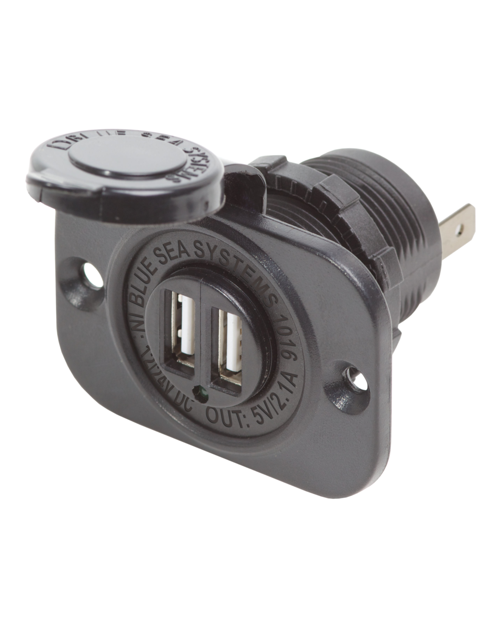 Blue Sea Systems 12VDC Socket Dual USB Output 5V 2.1A