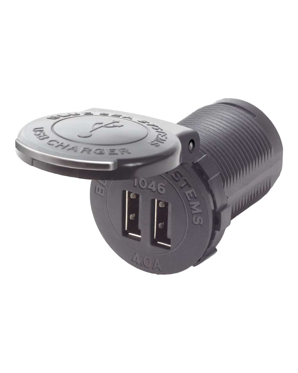 Blue Sea Systems 48VDC Dual USB 4A ScktMnt.