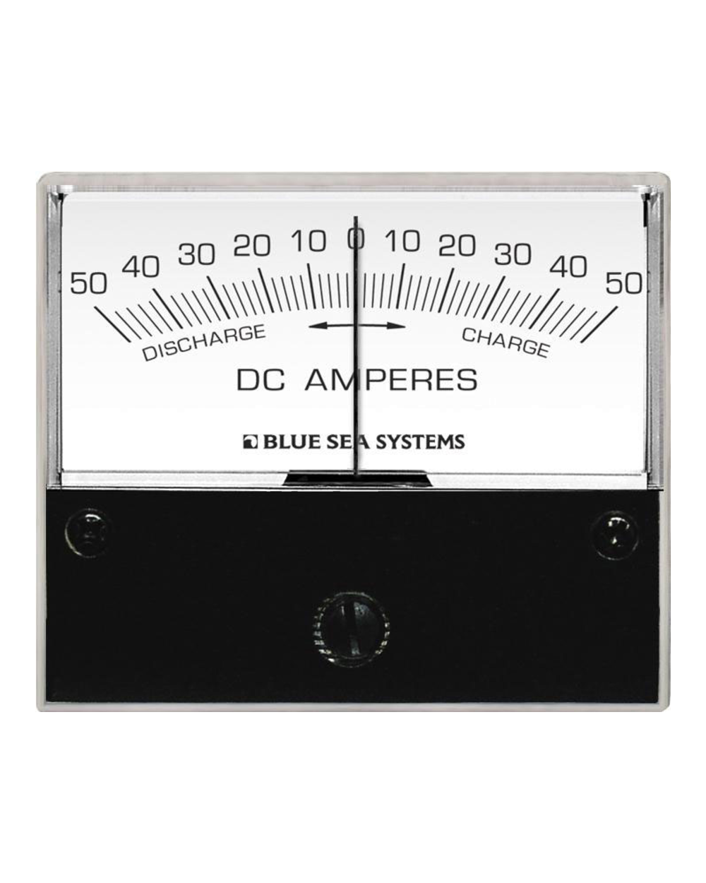 Blue Sea Systems Analog Ammeter DC 50-0-50