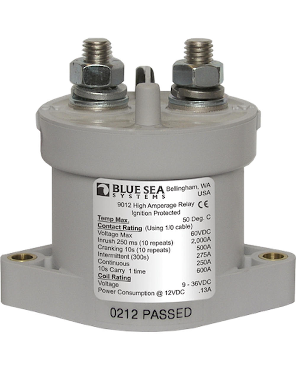 Blue Sea Systems Blue Sea Systems Elektrisk huvudbrytare 250A