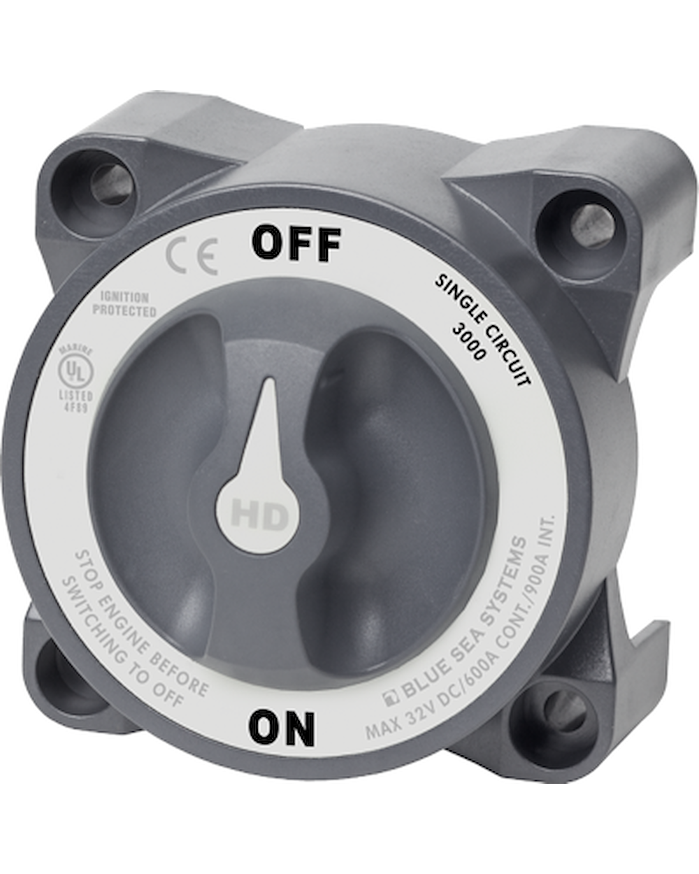 Blue Sea Systems Blue Sea Systems Huvudbrytare 600A 1-pol