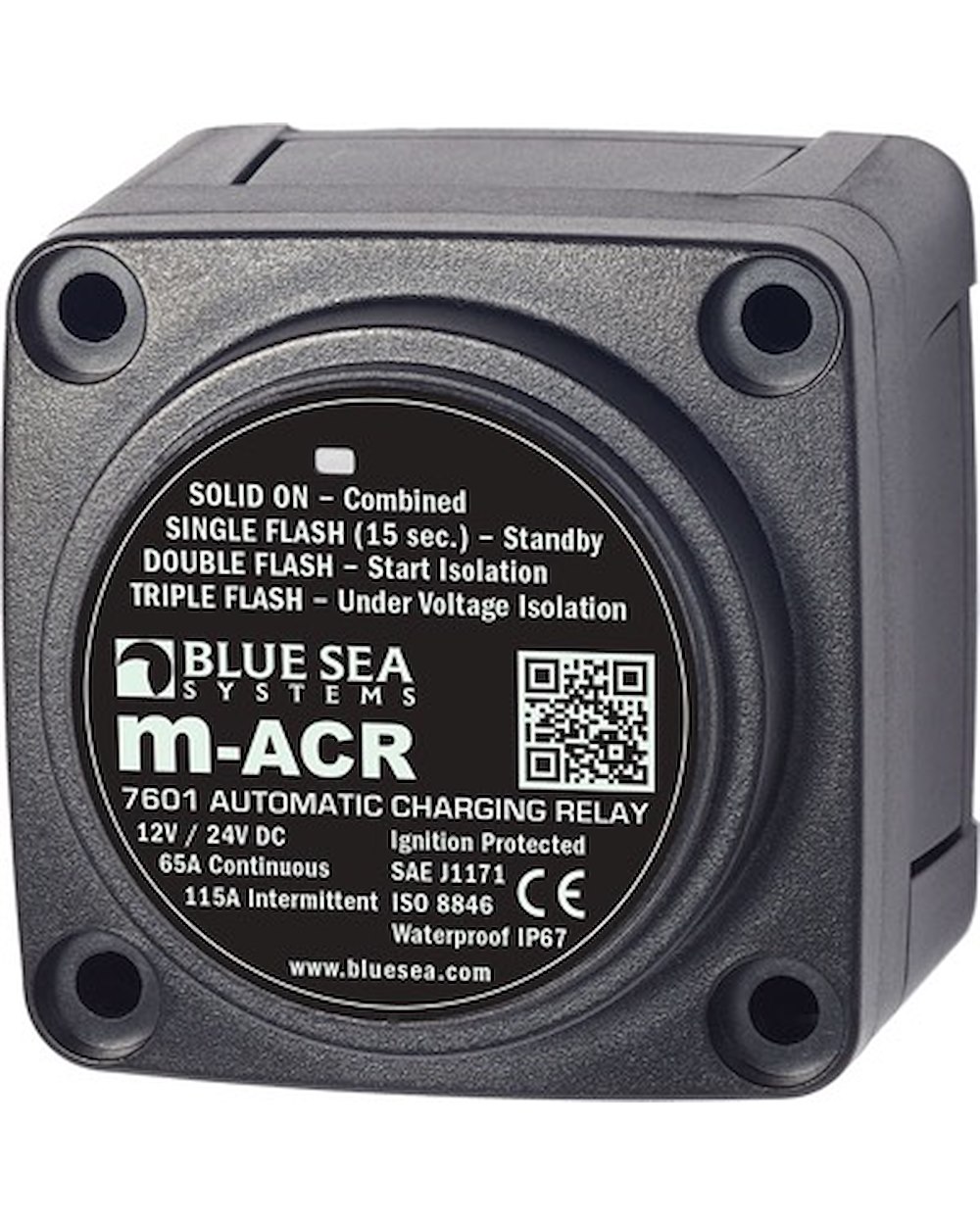 Blue Sea Systems Blue Sea Systems Skiljerelä 12/24 V 65 A
