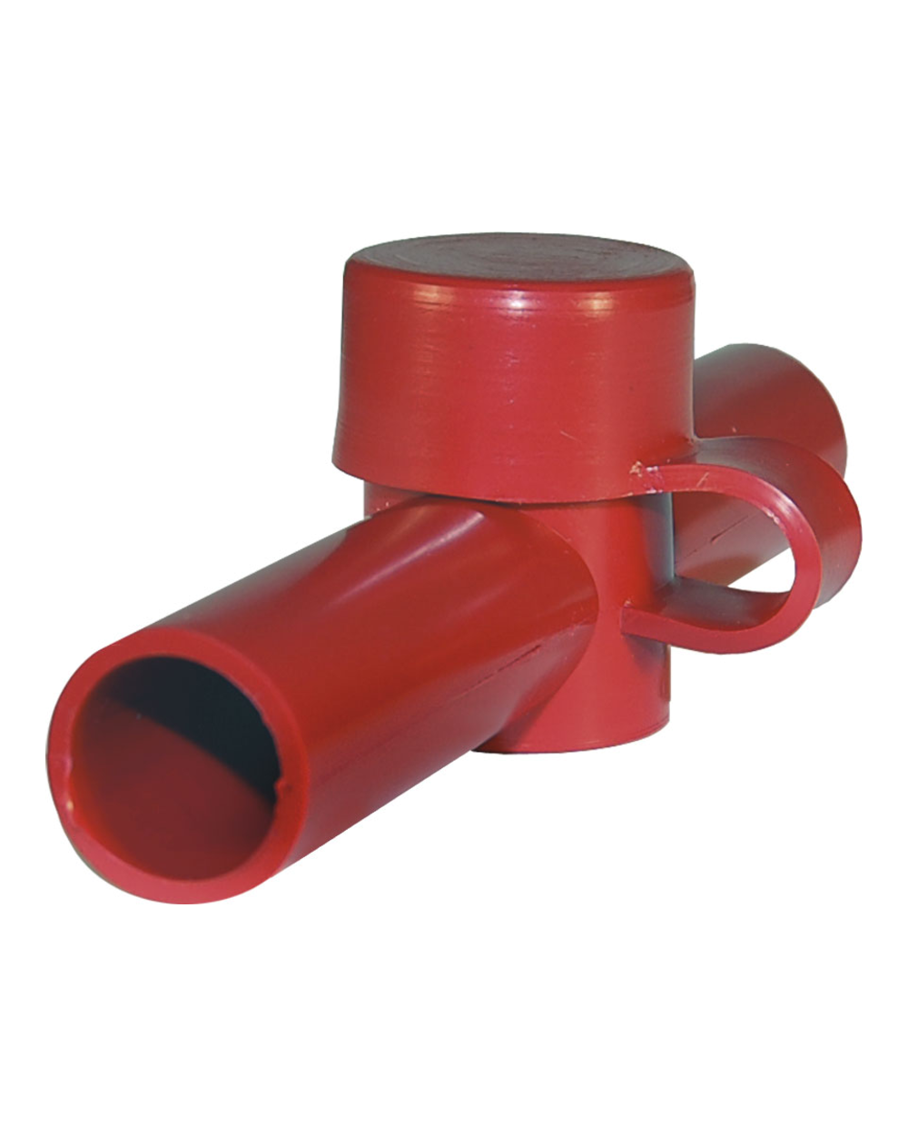 Blue Sea Systems Cable Cap Dual Entry Red