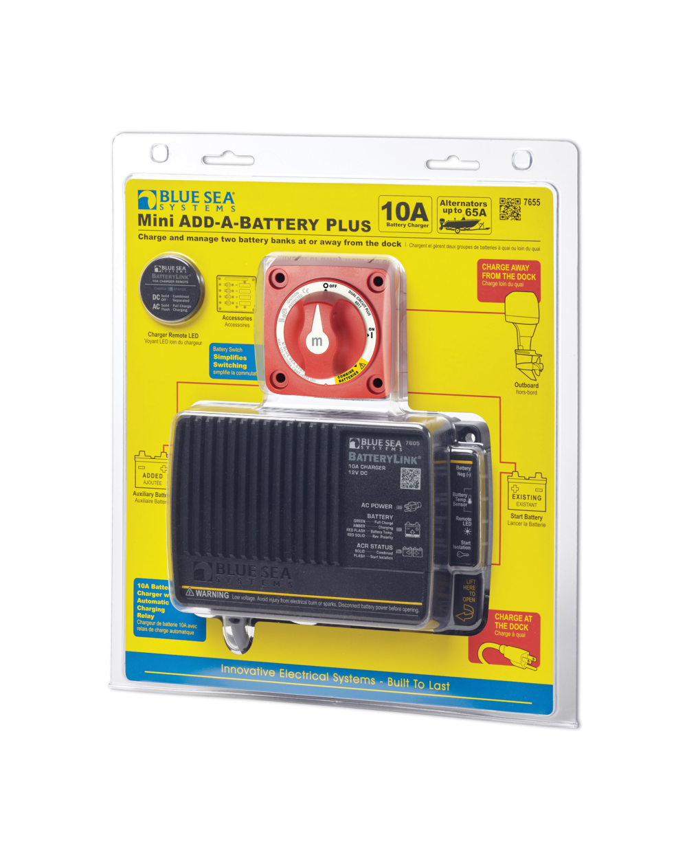 Blue Sea Systems Charger Add A Battery Mini Plus 10A