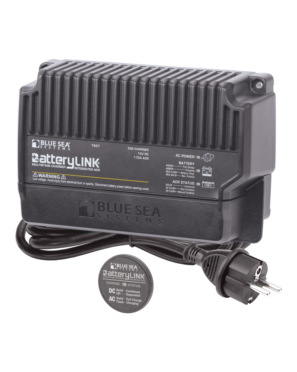 Blue Sea Systems Charger BatteryLink 12VDC 20A-Euro