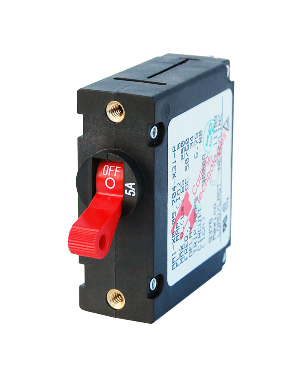 Blue Sea Systems Circuit Breaker AA1Toggle 5A Red