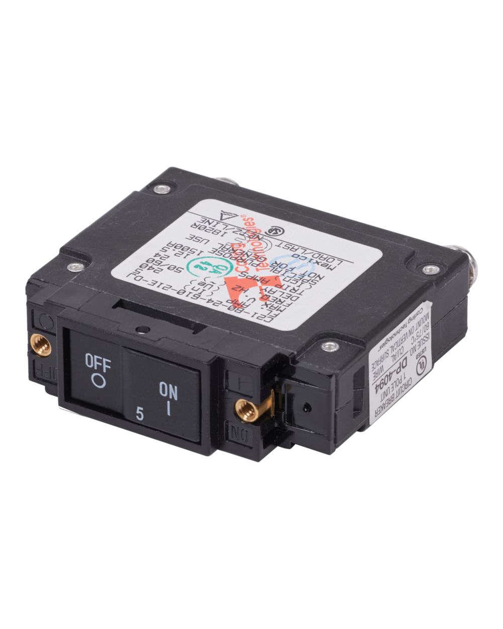 Blue Sea Systems Circuit Breaker C RkrFlat5A AC UL489