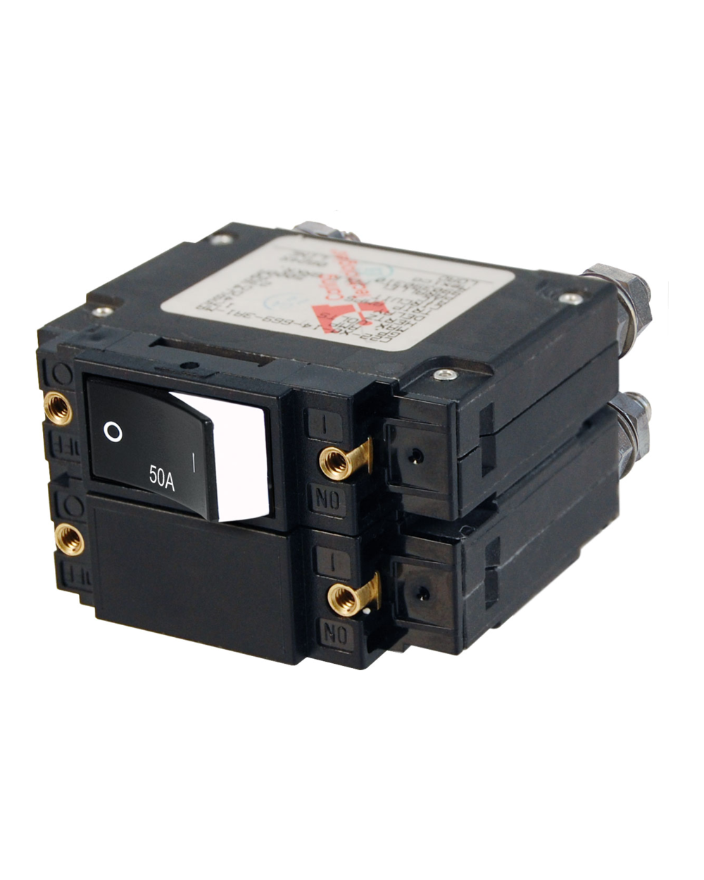 Blue Sea Systems Circuit Breaker C2RSD Rocker 50A AC