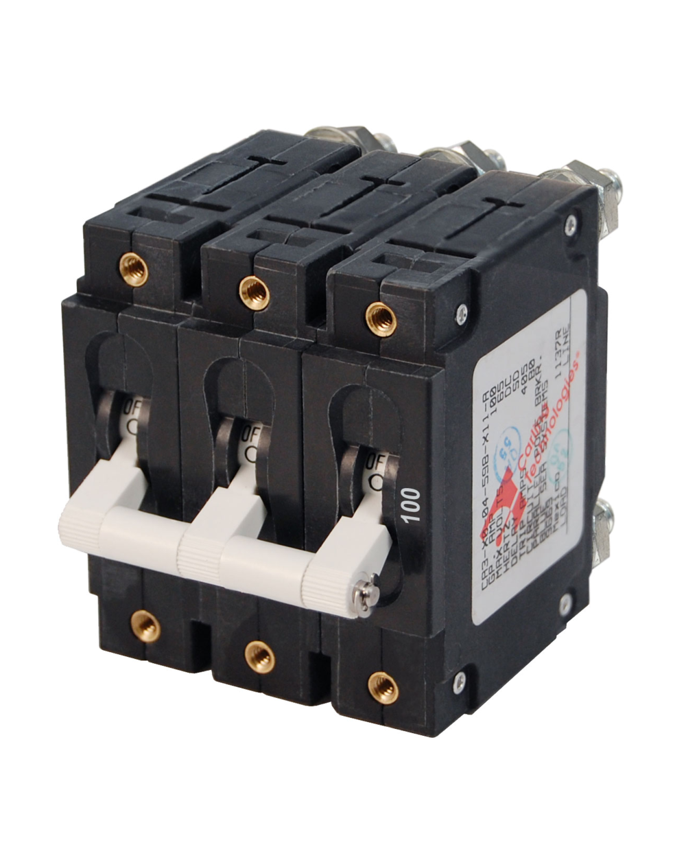 Blue Sea Systems Circuit Breaker CA3Toggle 100A Wht