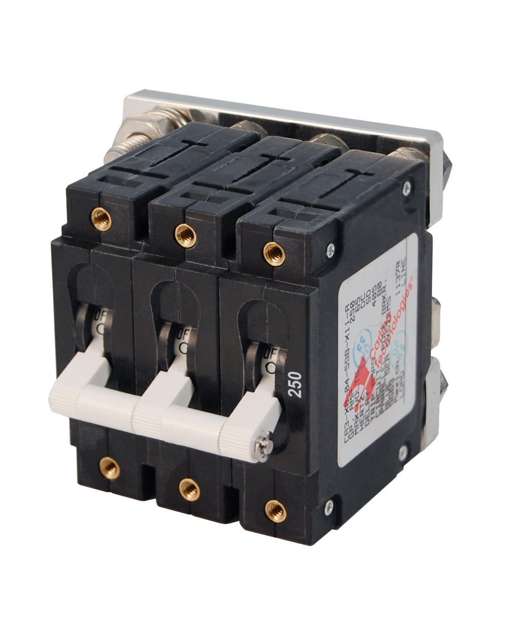 Blue Sea Systems Circuit Breaker CA3Toggle 250A Wht.