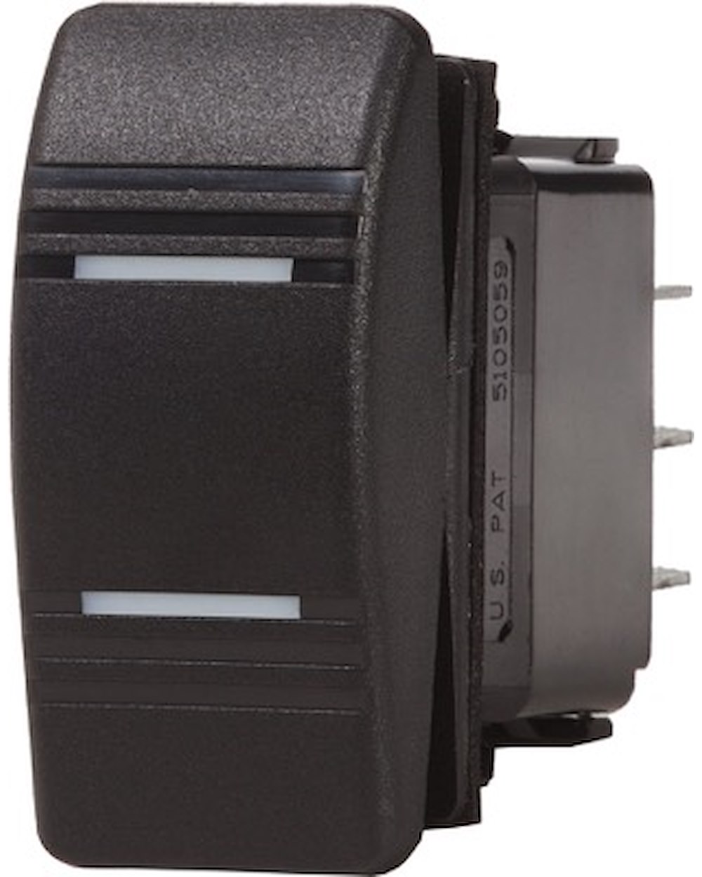 Blue Sea Systems Contura Switch ON-OFF-ON Black