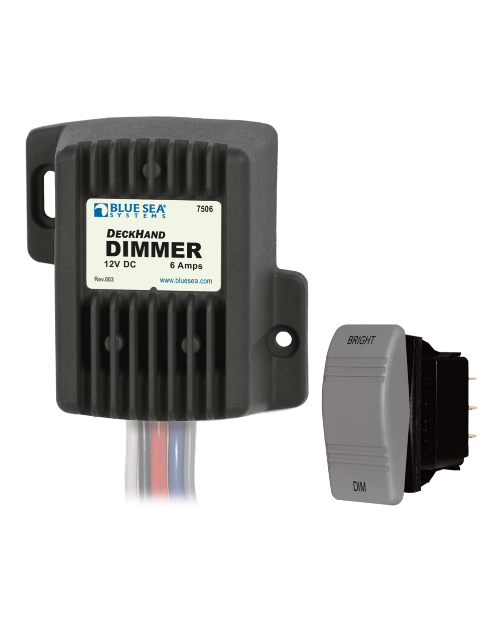 Blue Sea Systems Dimmer DeckHand 6A 12V