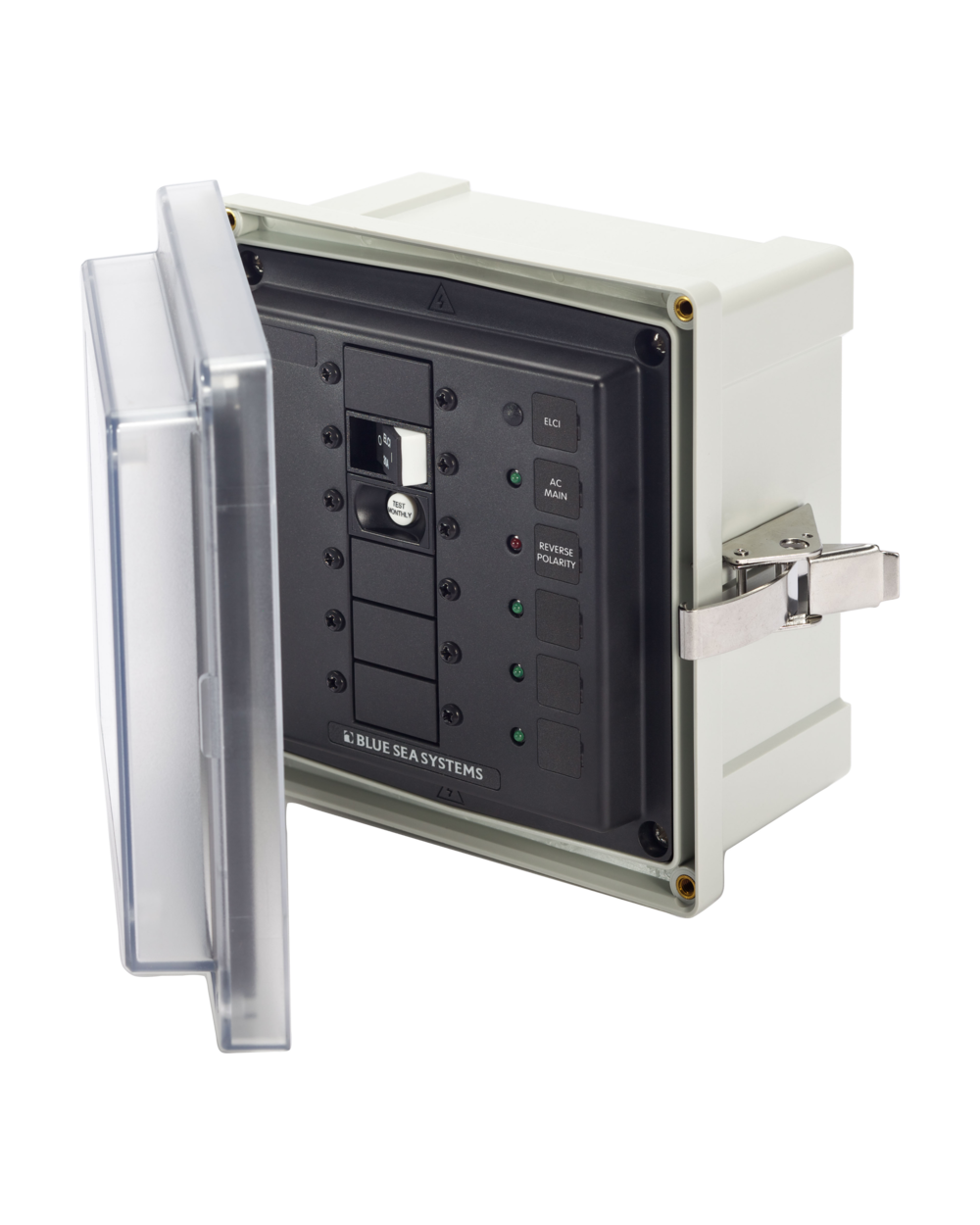 Blue Sea Systems Enclosure SMS Panel 120VAC ELCI 30A