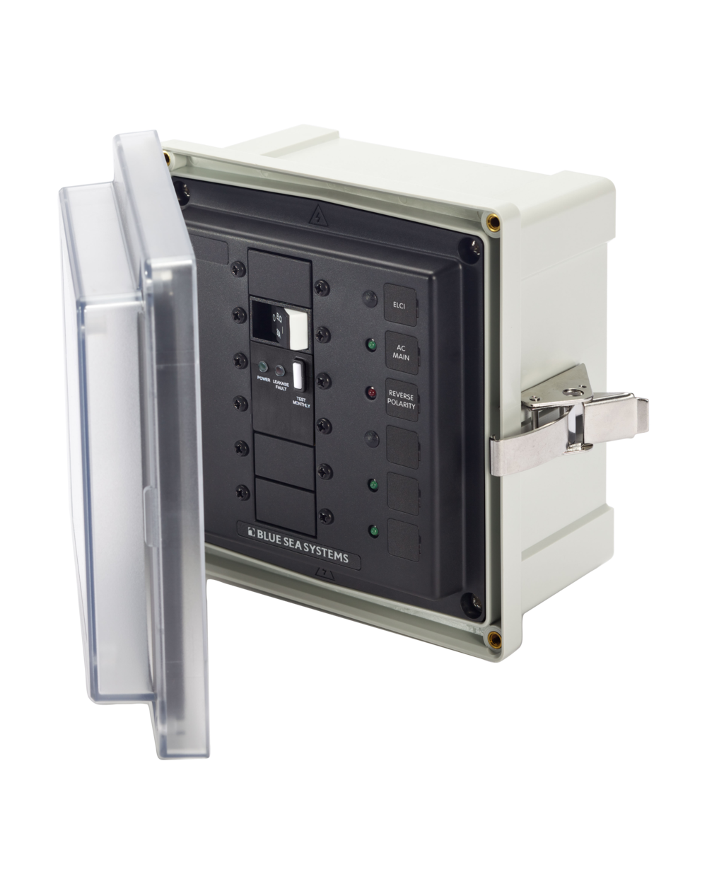 Blue Sea Systems Enclosure SMS Panel 120VAC ELCI 50A