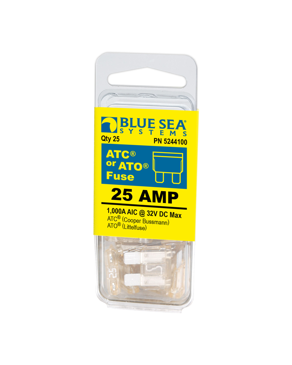Blue Sea Systems Fuse ATO/ATC 25A Pack 25