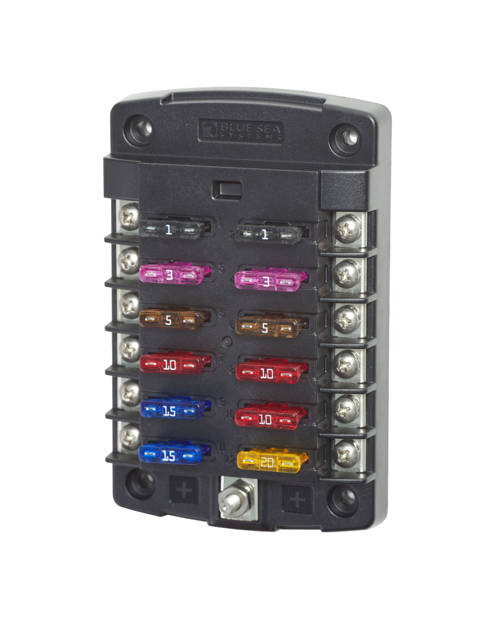 Blue Sea Systems Fuse Block STBlade 12circ.