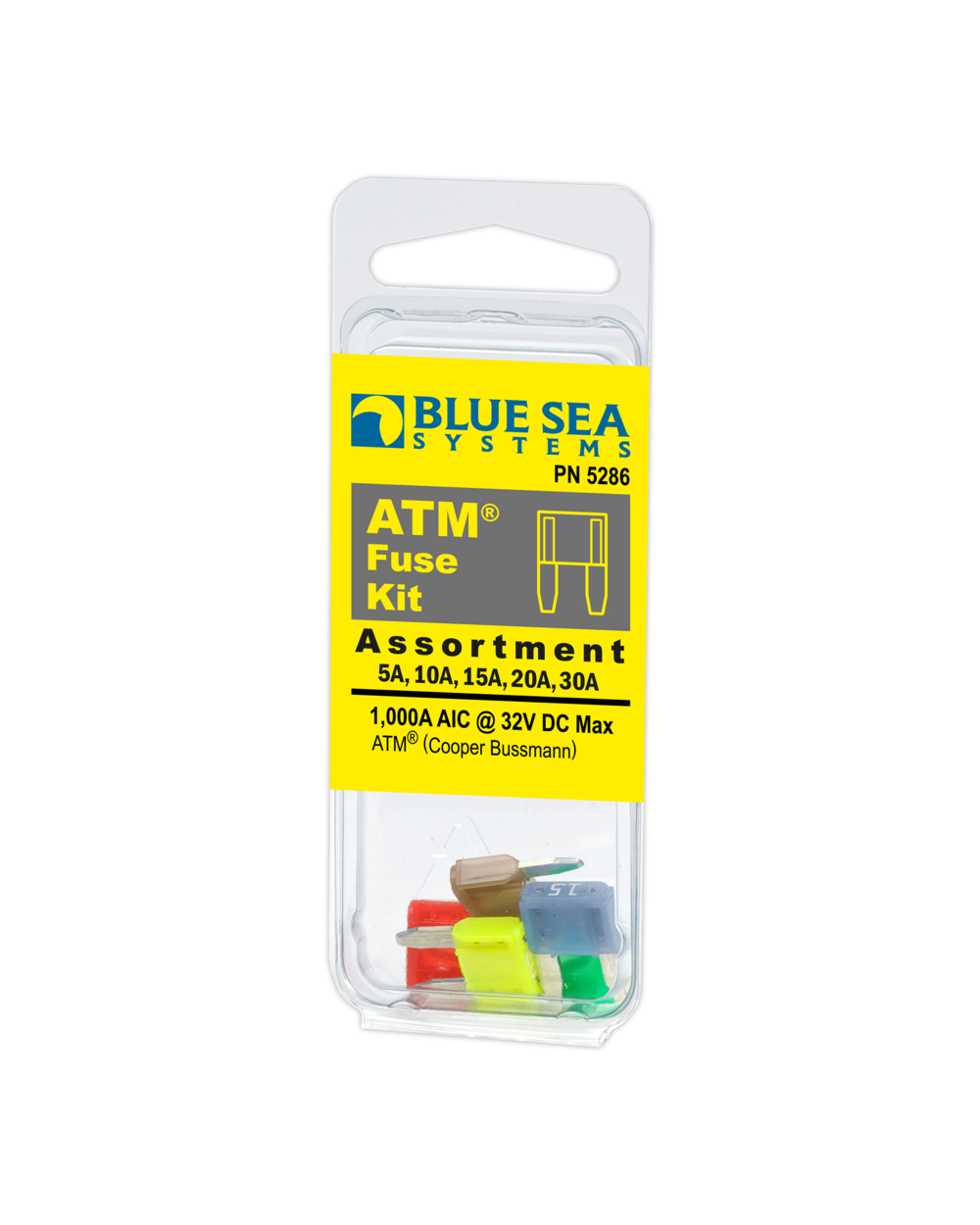 Blue Sea Systems Fuse Kit ATM 5 Piece