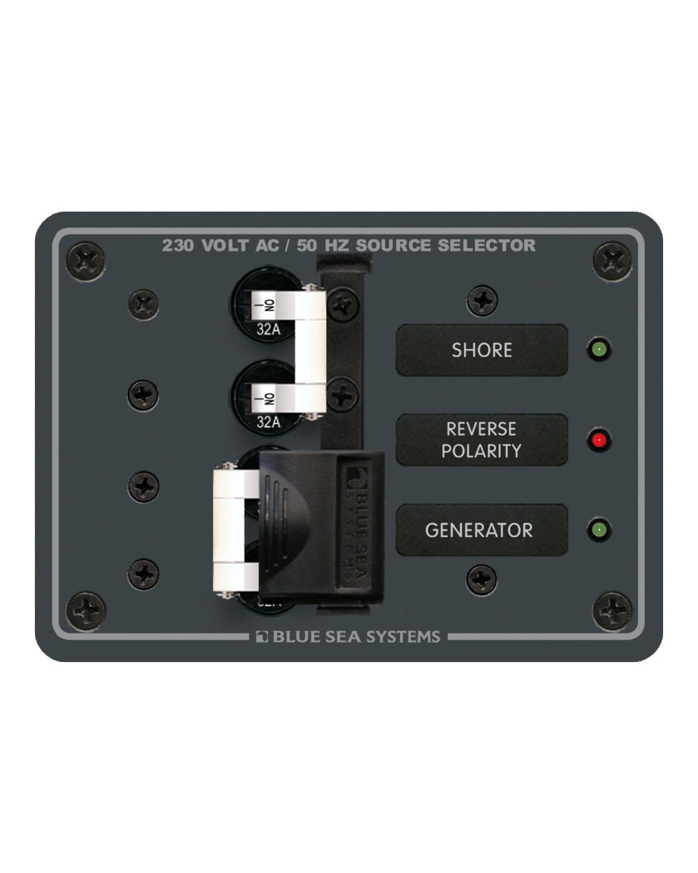 Blue Sea Systems Panel 230VAC SourceSel 32A