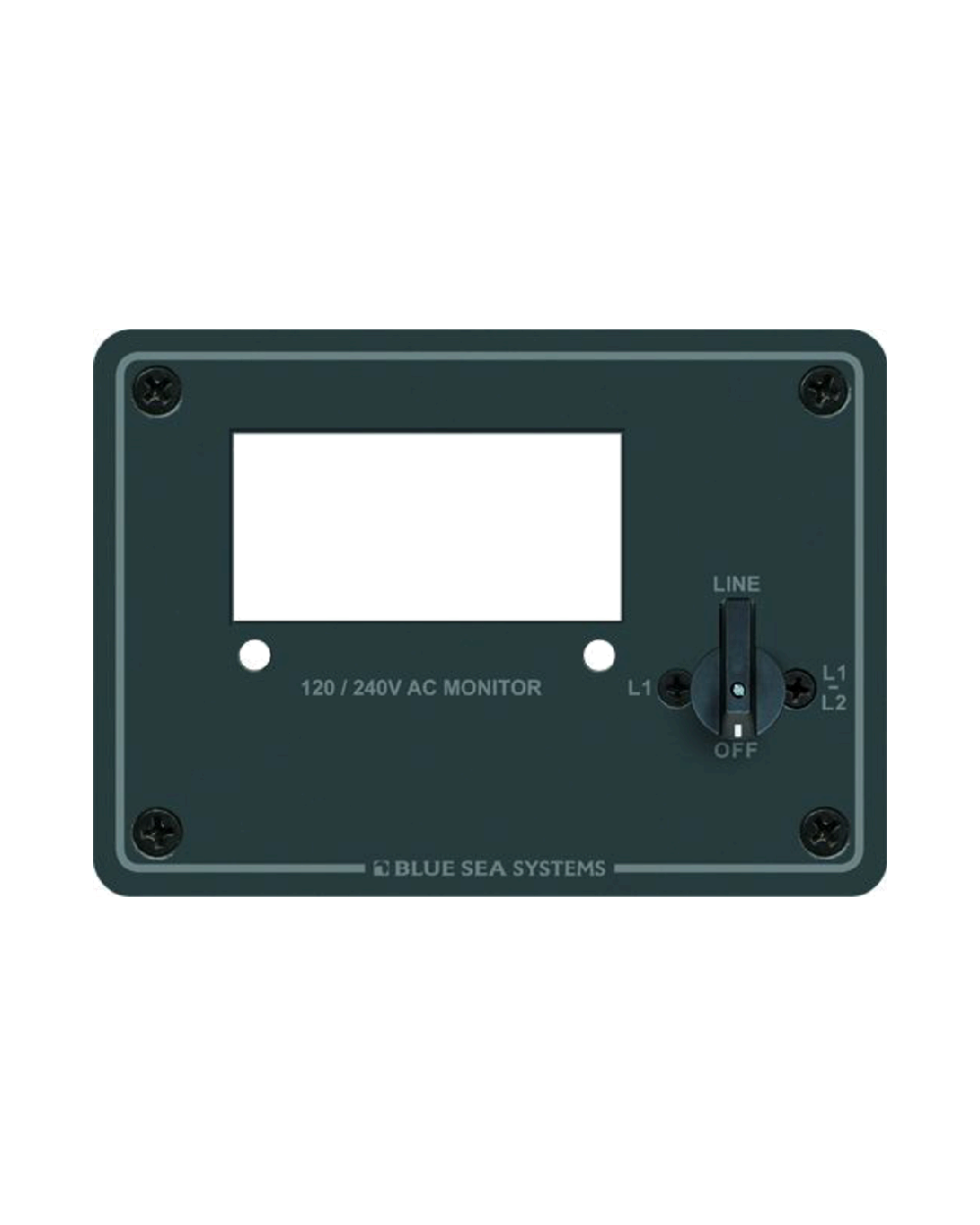 Blue Sea Systems Panel Single Meter 240VAC Selector
