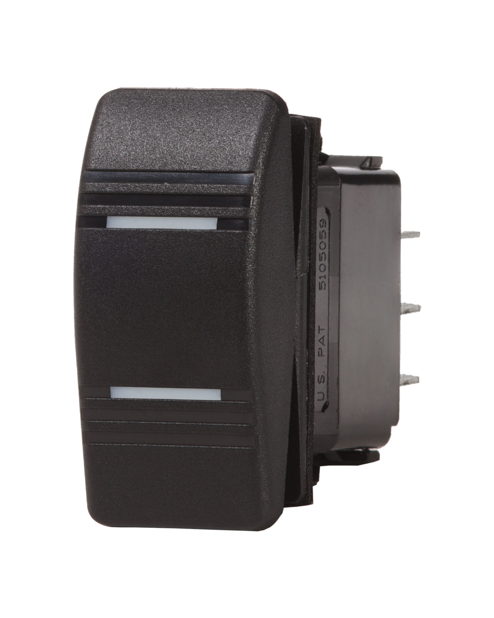 Blue Sea Systems Switch Contura DPDT ON-OFF-ON Blk