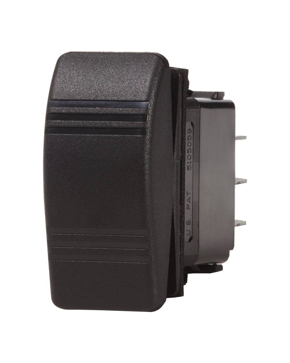 Blue Sea Systems Switch Contura DPST OFF-(ON) Blk