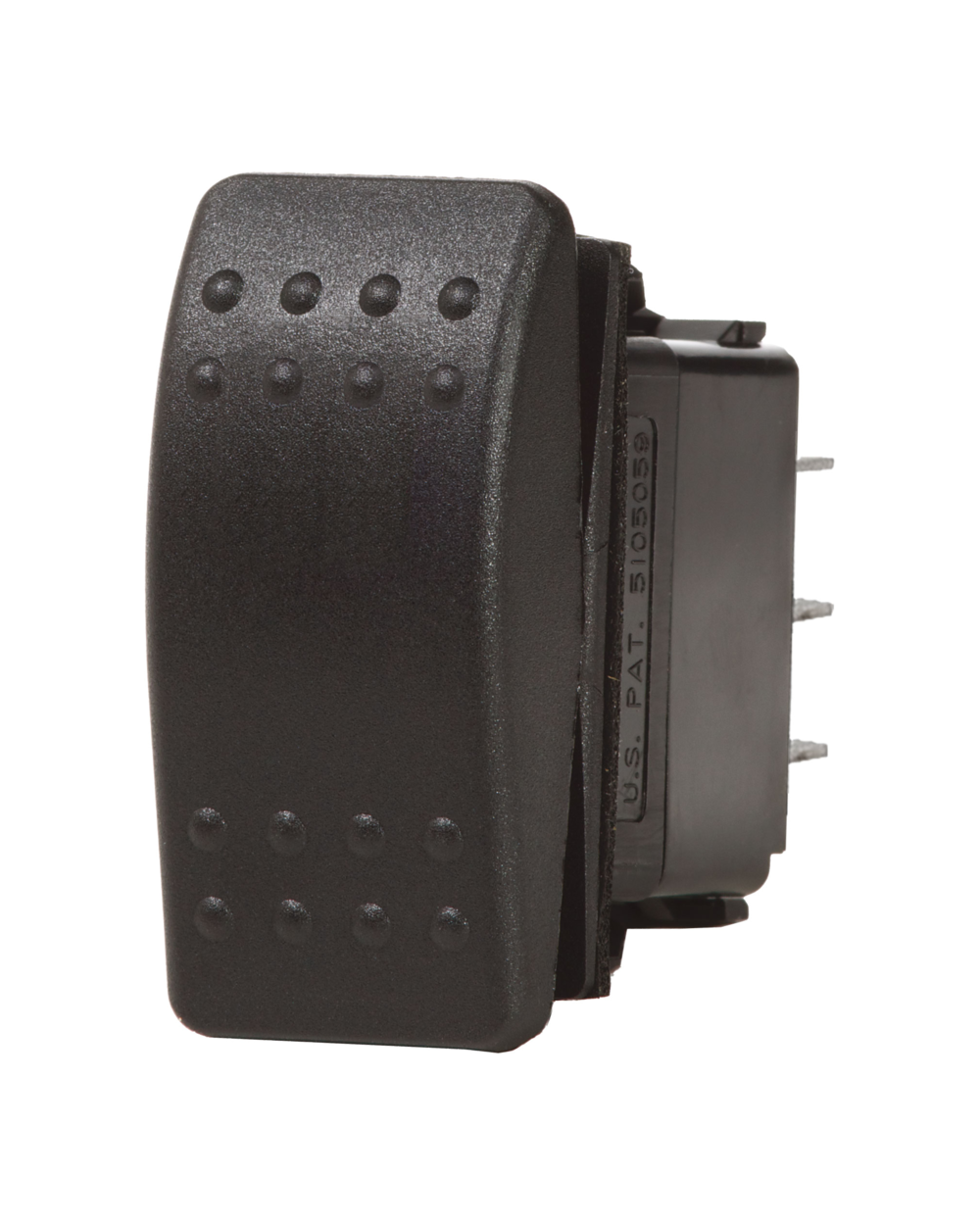 Blue Sea Systems Switch Contura2 DPDT (ON)OFF(ON) Blk