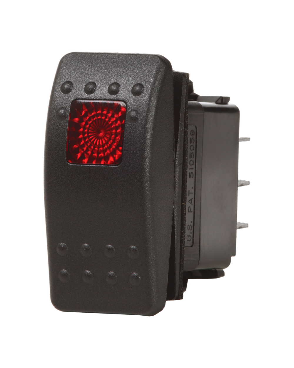 Blue Sea Systems Switch Contura2 DPST OFF-ON Blk