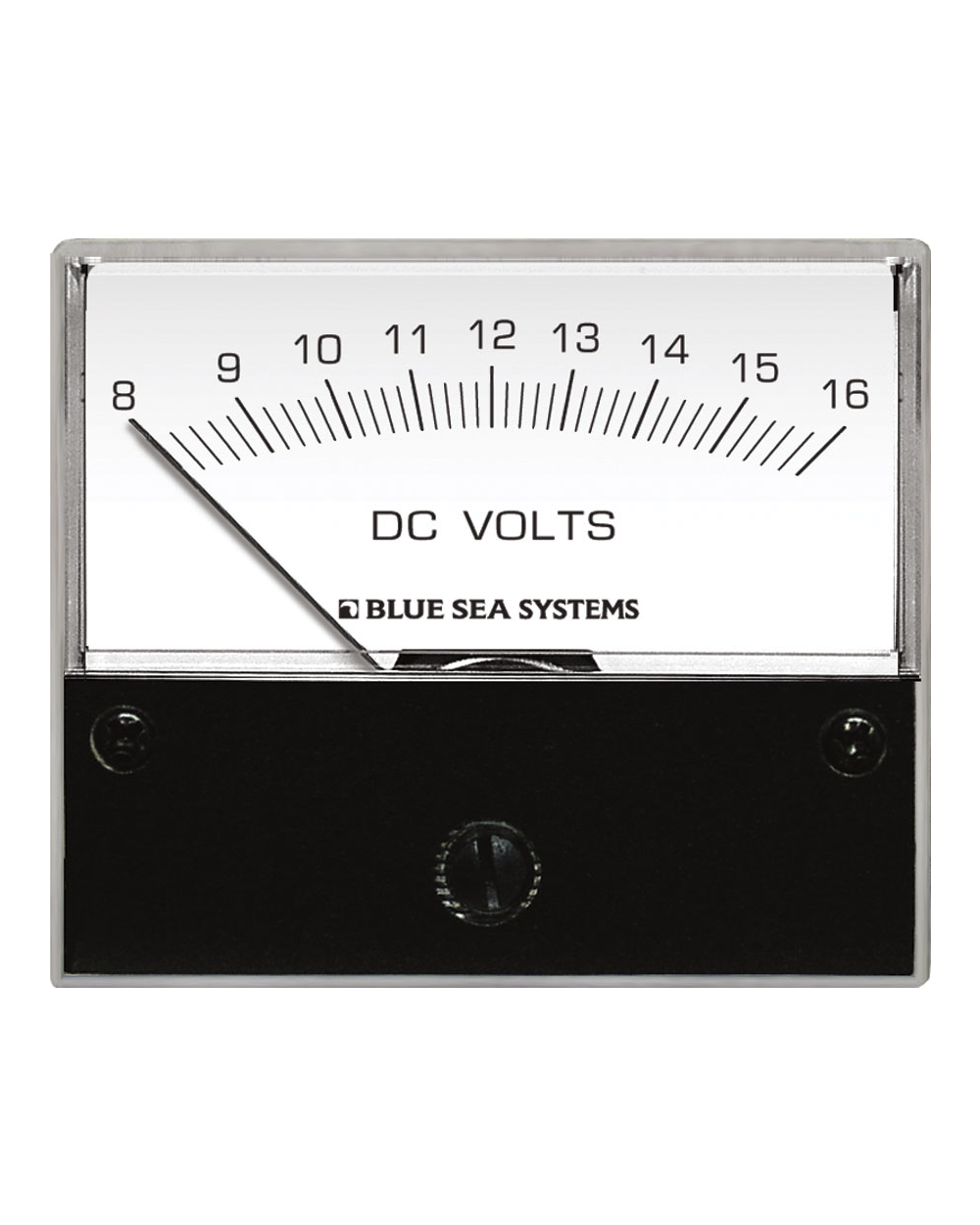 Blue Sea Systems Voltmeter DC 8–16V (Bulk)