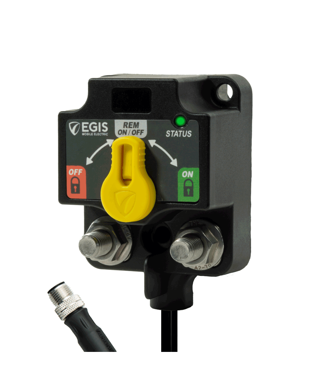 EGIS MOBILE XD NMEA 2000 Single (Relay) w/Knobs - 4 Pos DT