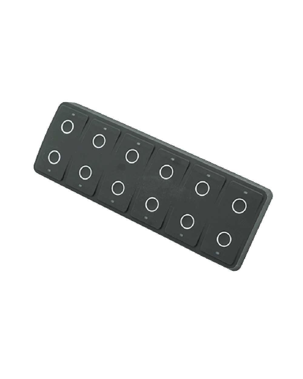 Maretron CKM NMEA 2000 strömbrytare, 12 funktioner, ringar