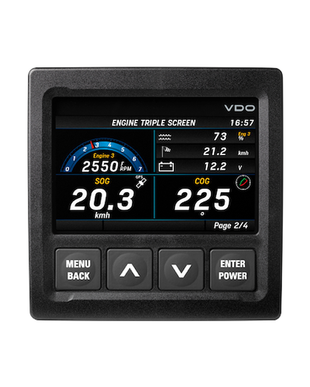 Veratron OceanLink 4.3" TFT-display