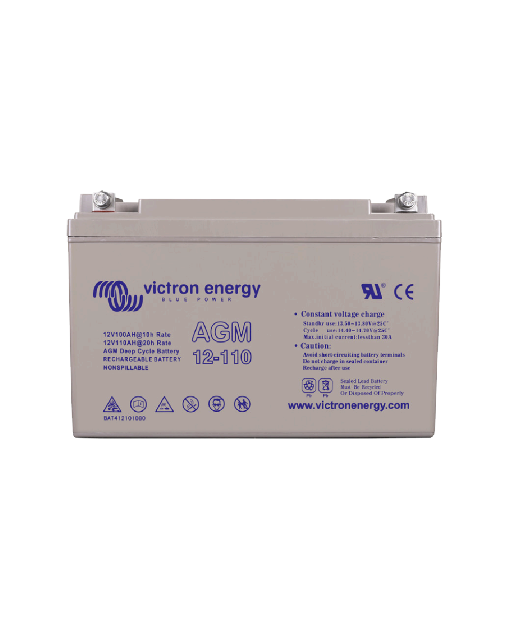 Victron Energy AGM-batteri 12V/110 Ah