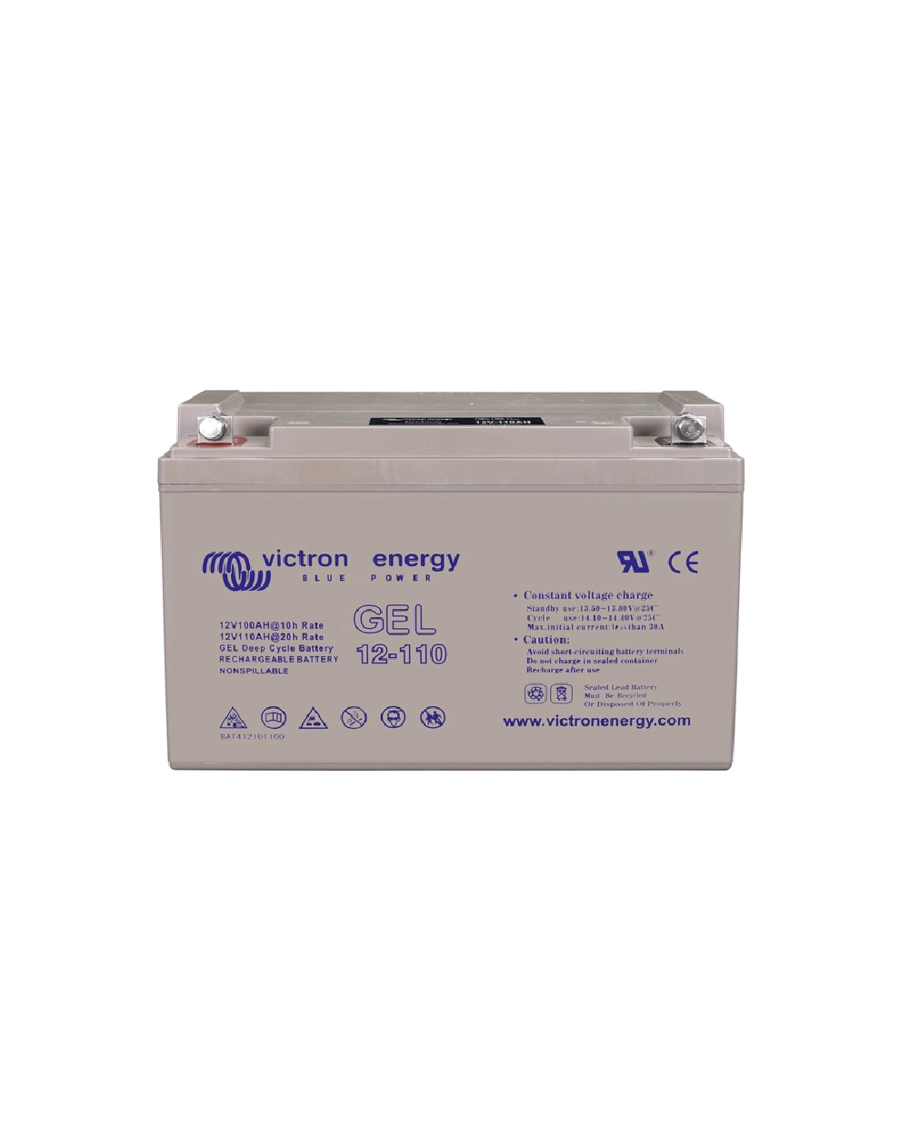 Victron Energy AGM Deep Cycle Batt. 12V/110Ah (M8)