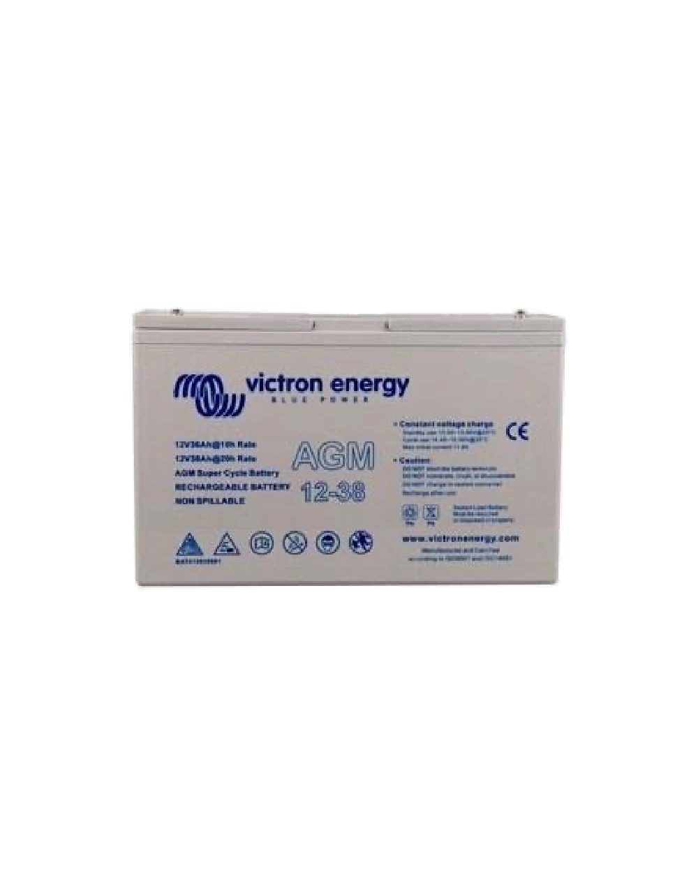 Victron Energy AGM Super Cycle Batteri 12V/38Ah