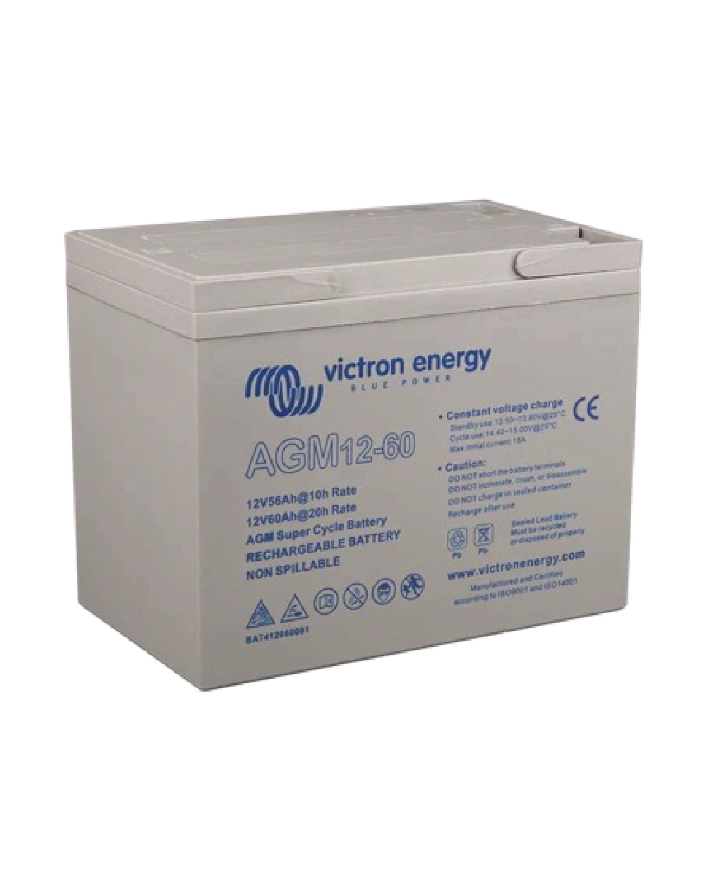 Victron Energy AGM Super Cycle batteri 12V/60Ah