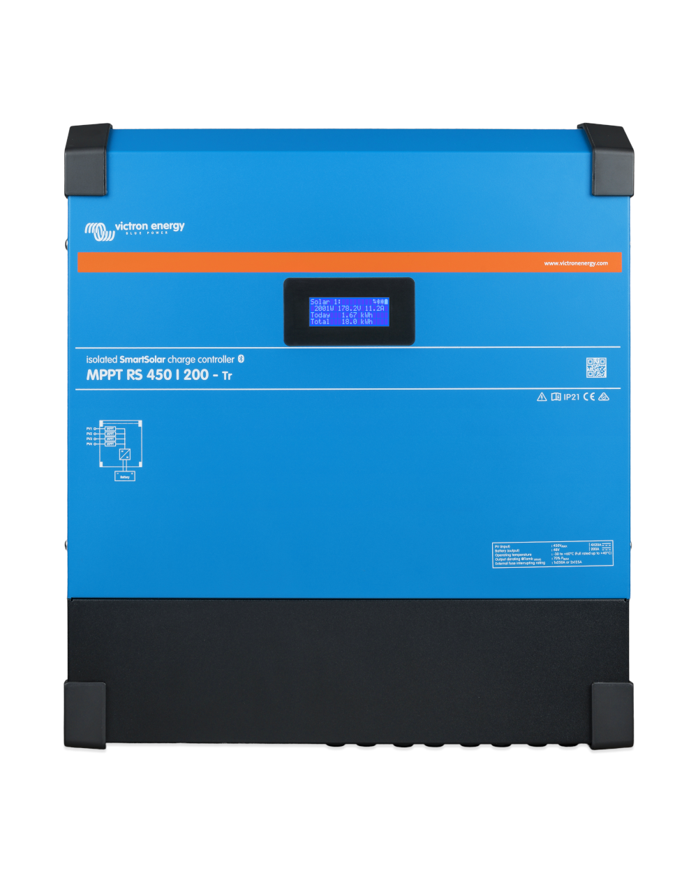 Victron Energy SmartSolar MPPT RS 450/200-MC4