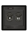 Blue Sea Systems 360 Panel 1st Cig. Ut. + 2st USB