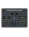 Blue Sea Systems AC Rotary Panel 120+120/240VAC/30A