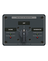 Blue Sea Systems AC Rotary Panel 120V/30A OFF+2