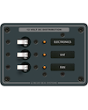 Blue Sea Systems DC Panel 3 Positioner, 3x15 A