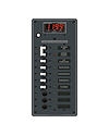 Blue Sea Systems Panel 120VAC 10pos w/Main DMM