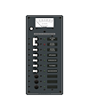 Blue Sea Systems Panel 120VAC 10pos w/Main VMtr