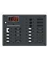 Blue Sea Systems Panel 120VAC 13pos w/Main DMM