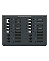 Blue Sea Systems Panel 120VAC 16pos w/Main