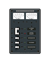 Blue Sea Systems Panel 120VAC 5pos w/Main V/AMtr