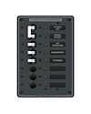Blue Sea Systems Panel 120VAC 8pos w/Main
