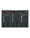 Blue Sea Systems Panel 120VAC 8pos/DC18pos DMMs
