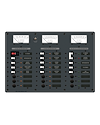 Blue Sea Systems Panel 120VAC8pos w/Mains DC16pos