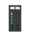 Blue Sea Systems Panel 230VAC 10pos w/Main V/Amtr